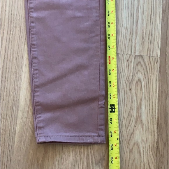 NEW dusty pink jeggings legging jeans size 29 30 L - Picture 4 of 9